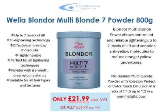 Blondor Multi Blonde 7 800G